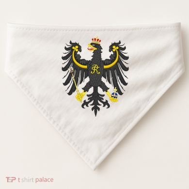 Prussia Eagle Arms Prussian Flag USA-Made Doggie Bandana