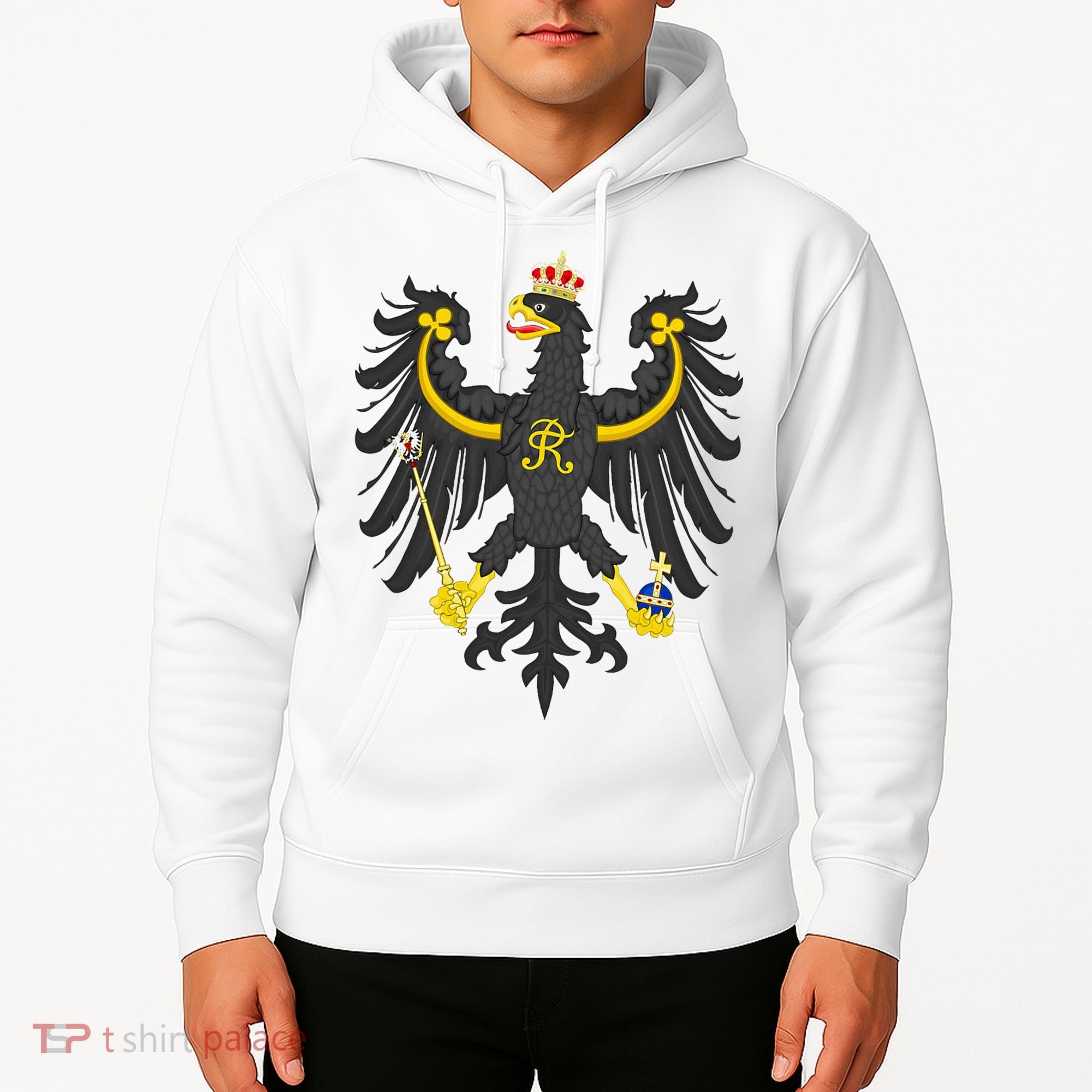Prussia Eagle Arms Prussian Flag Hoodie