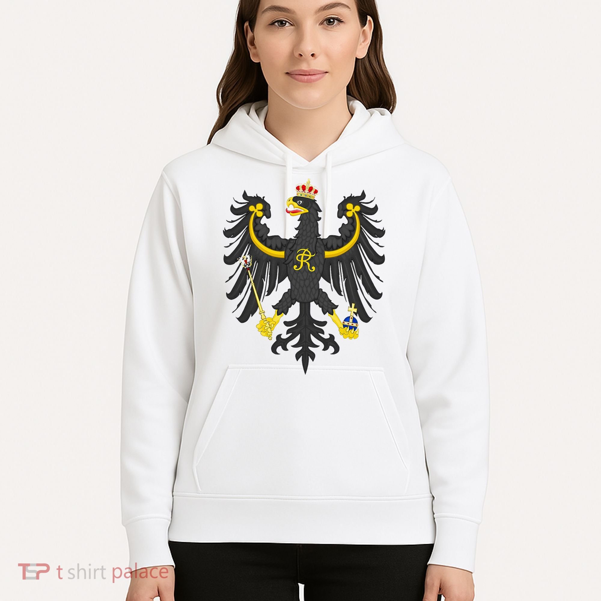 Prussia Eagle Arms Prussian Flag Hoodie