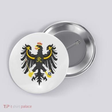 Prussia Eagle Arms Prussian Flag Button