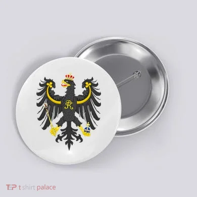 Prussia Eagle Arms Prussian Flag Button