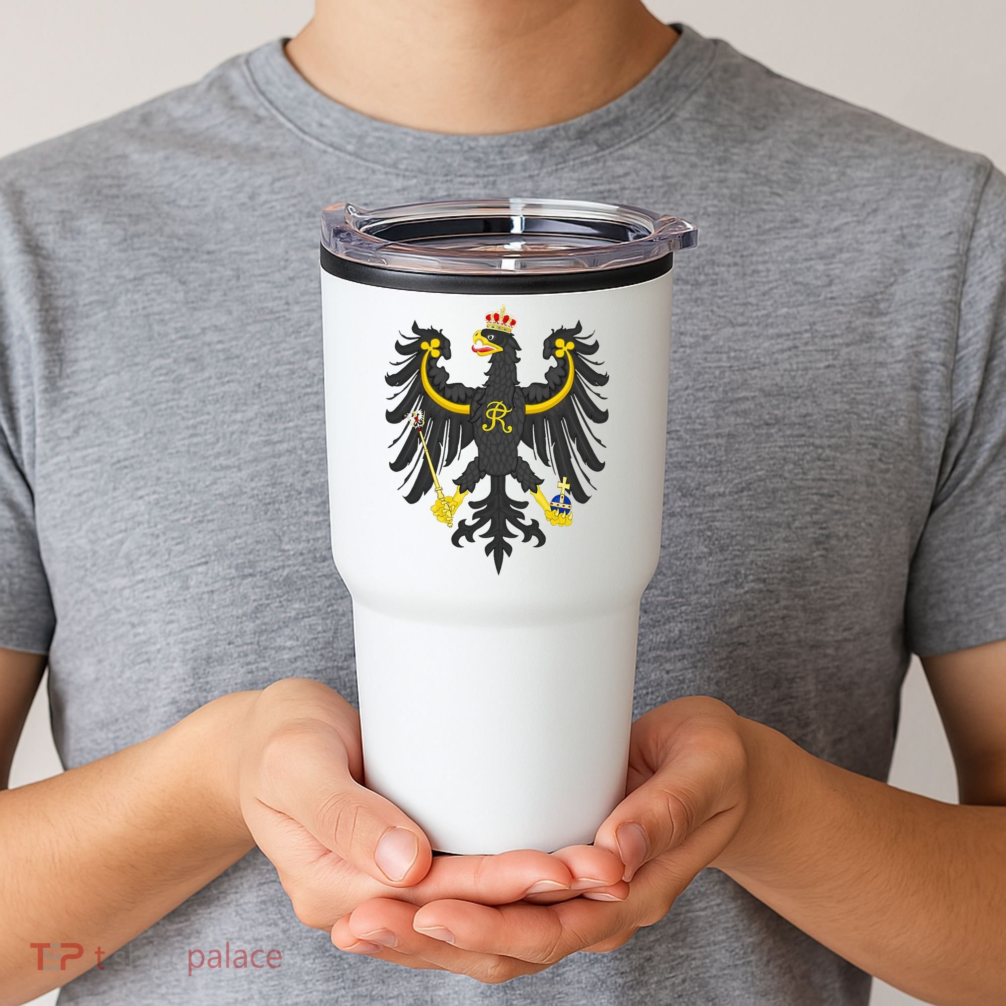Prussia Eagle Arms Prussian Flag Tumbler