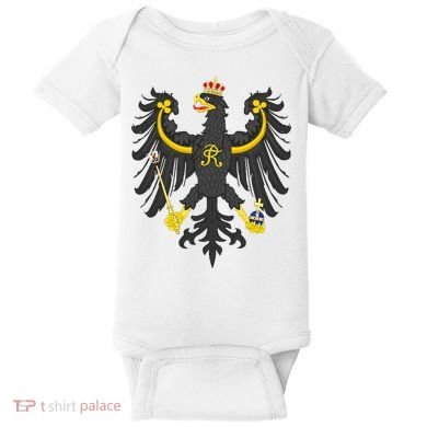 Prussia Eagle Arms Prussian Flag Baby Bodysuit
