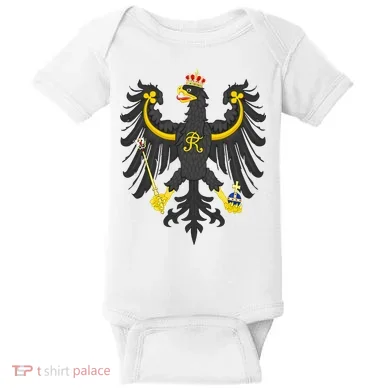 Prussia Eagle Arms Prussian Flag Baby Bodysuit
