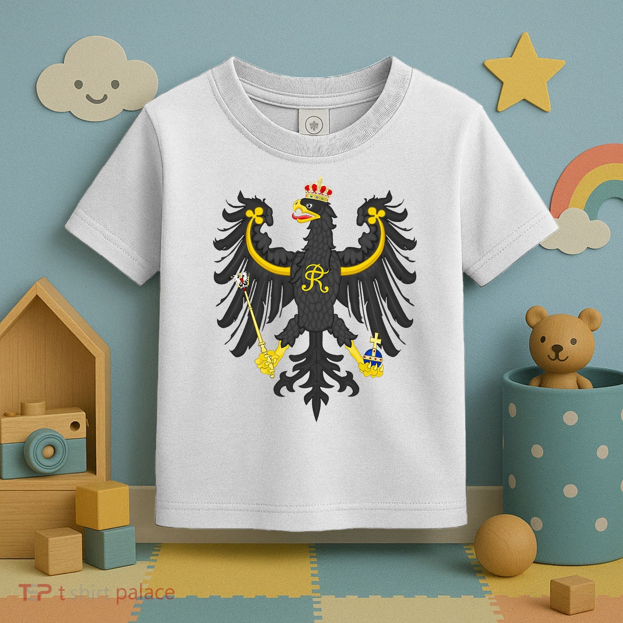Prussia Eagle Arms Prussian Flag Toddler T-Shirt