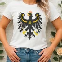 Prussia Eagle Arms Prussian Flag Women's T-Shirt thumb 2