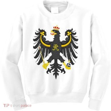 Prussia Eagle Arms Prussian Flag Kids Sweatshirt