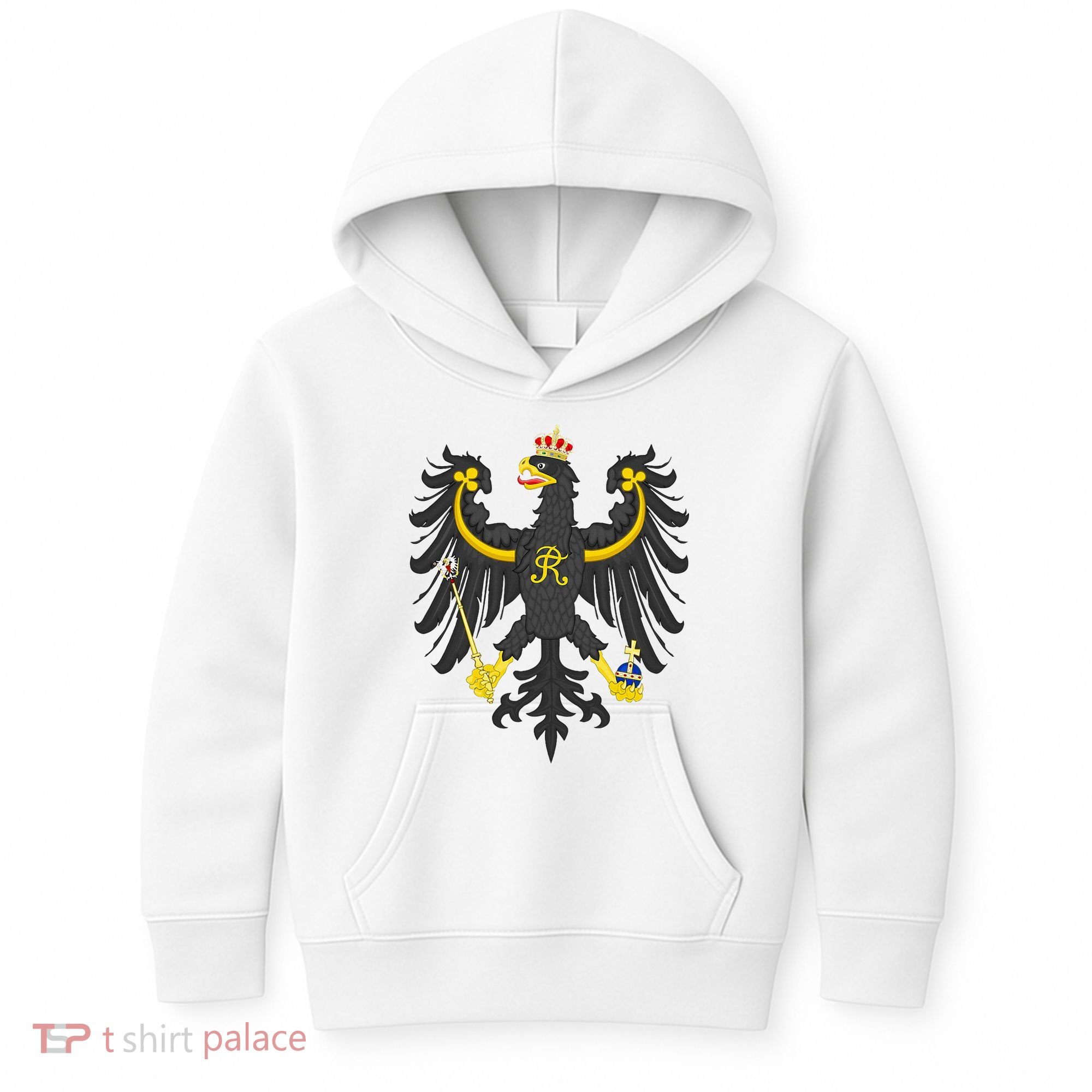 Prussia Eagle Arms Prussian Flag Kids Hoodie
