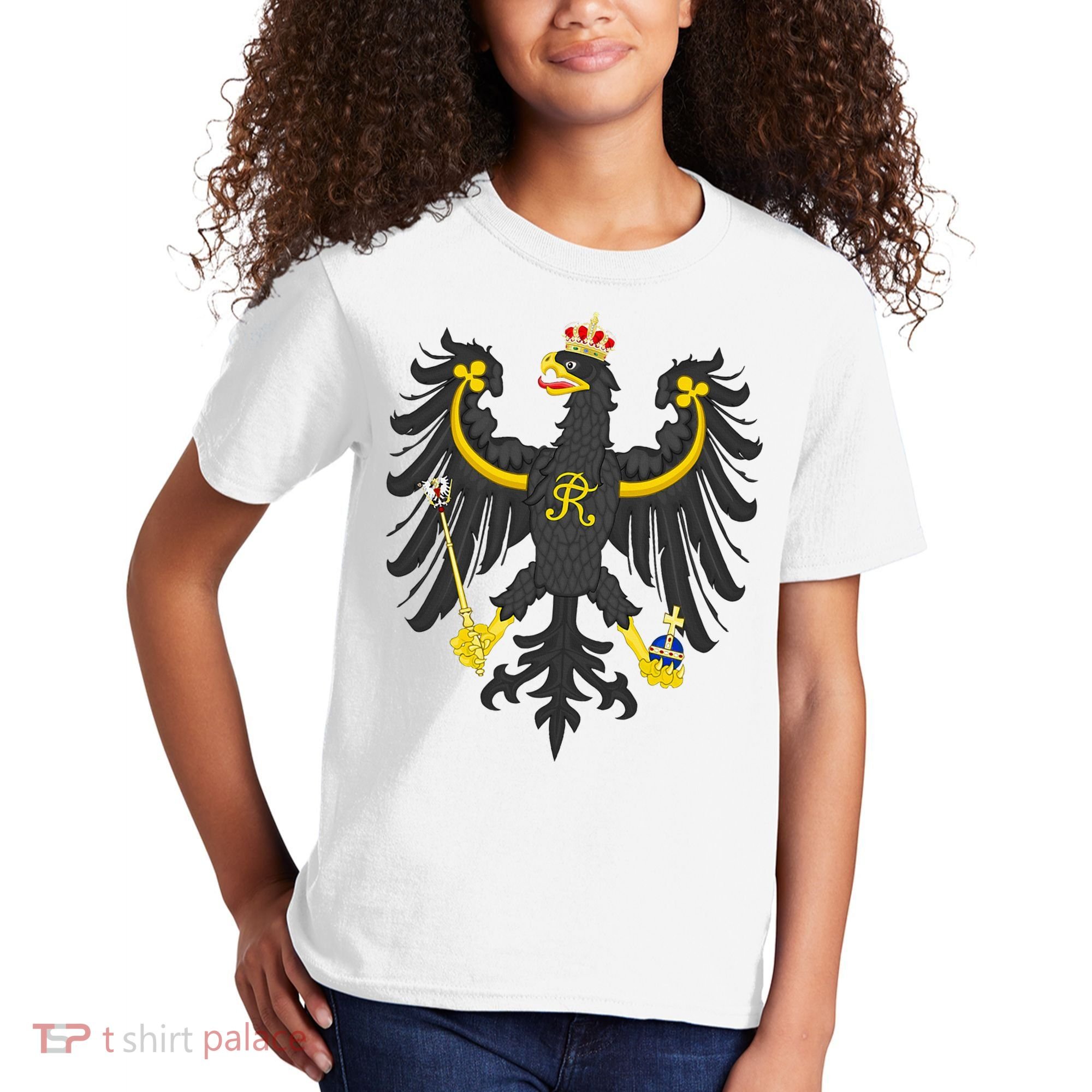 Prussia Eagle Arms Prussian Flag Kids T-Shirt