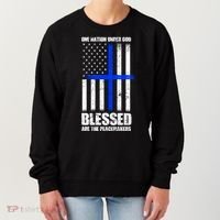 Blessed Are The Peacemakers Women's Sweatshirt thumb 0