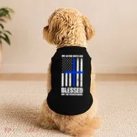 Blessed Are The Peacemakers Doggie Tank thumb 2