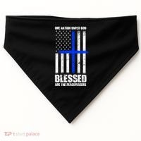 Blessed Are The Peacemakers USA-Made Doggie Bandana thumb 0