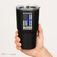 Blessed Are The Peacemakers Tumbler thumb 2