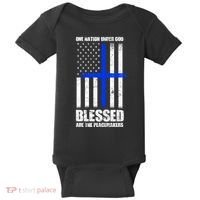 Blessed Are The Peacemakers Baby Bodysuit thumb 0