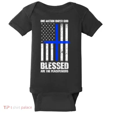 Blessed Are The Peacemakers Baby Bodysuit
