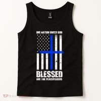 Blessed Are The Peacemakers Tank Top thumb 2
