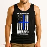 Blessed Are The Peacemakers Tank Top thumb 3