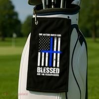 Blessed Are The Peacemakers Golf Towel thumb 2