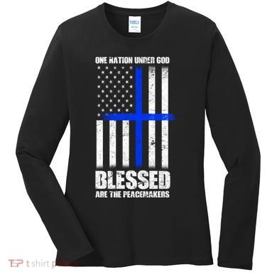 Blessed Are The Peacemakers Women's Long Sleeve Shirt