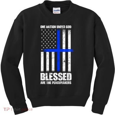 Blessed Are The Peacemakers Kids Sweatshirt