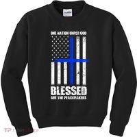 Blessed Are The Peacemakers Kids Sweatshirt thumb 0