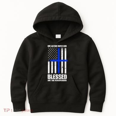 Blessed Are The Peacemakers Kids Hoodie