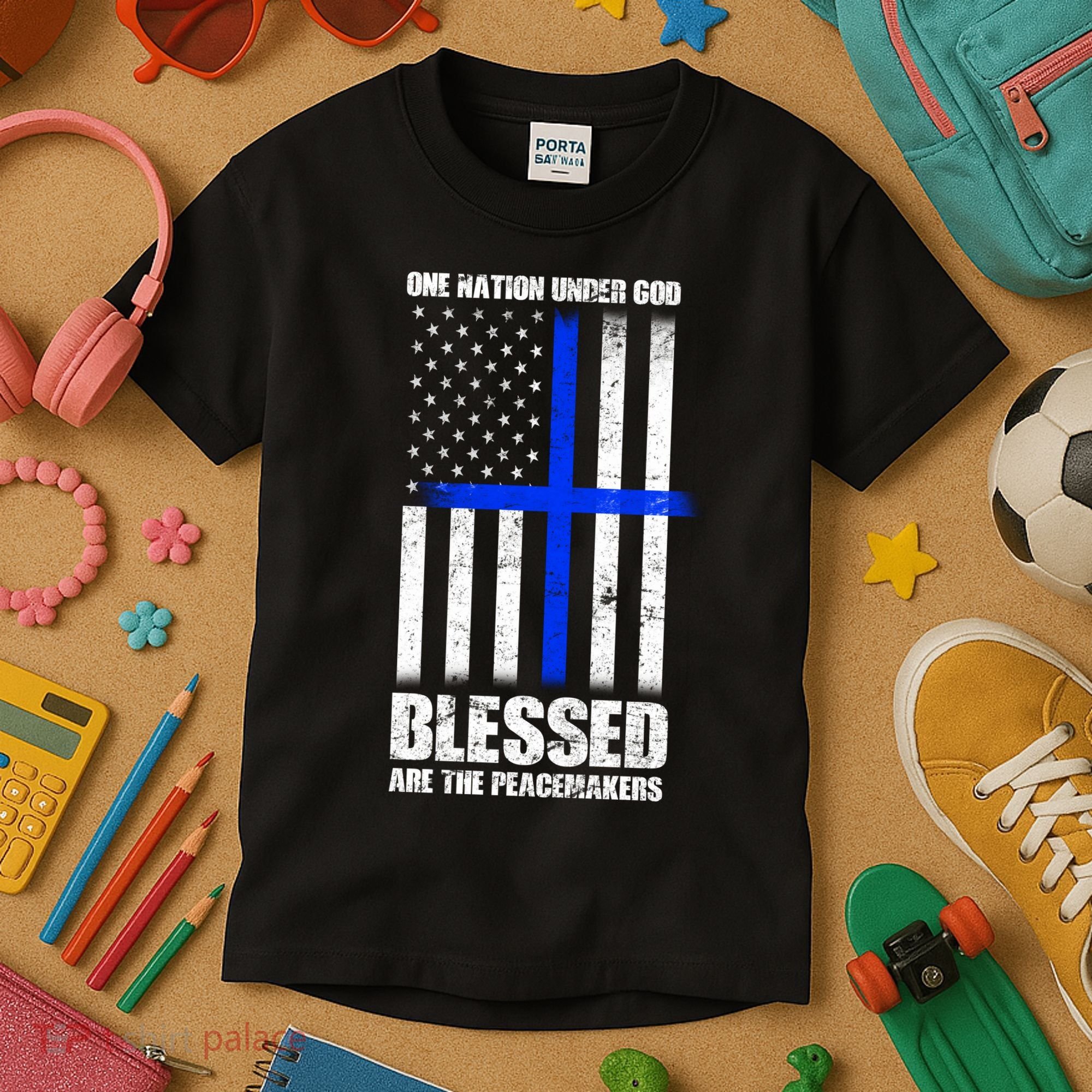 Blessed Are The Peacemakers Kids T-Shirt