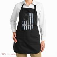 Patriotic Easter American Flag He Is Risen Easter Apron thumb 2