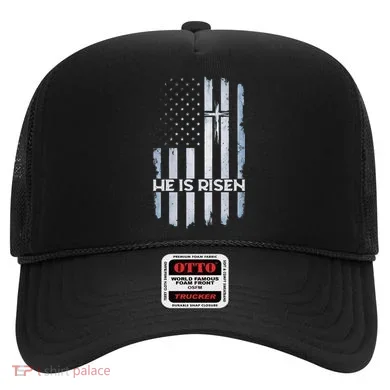 Patriotic Easter American Flag He Is Risen Easter Hat