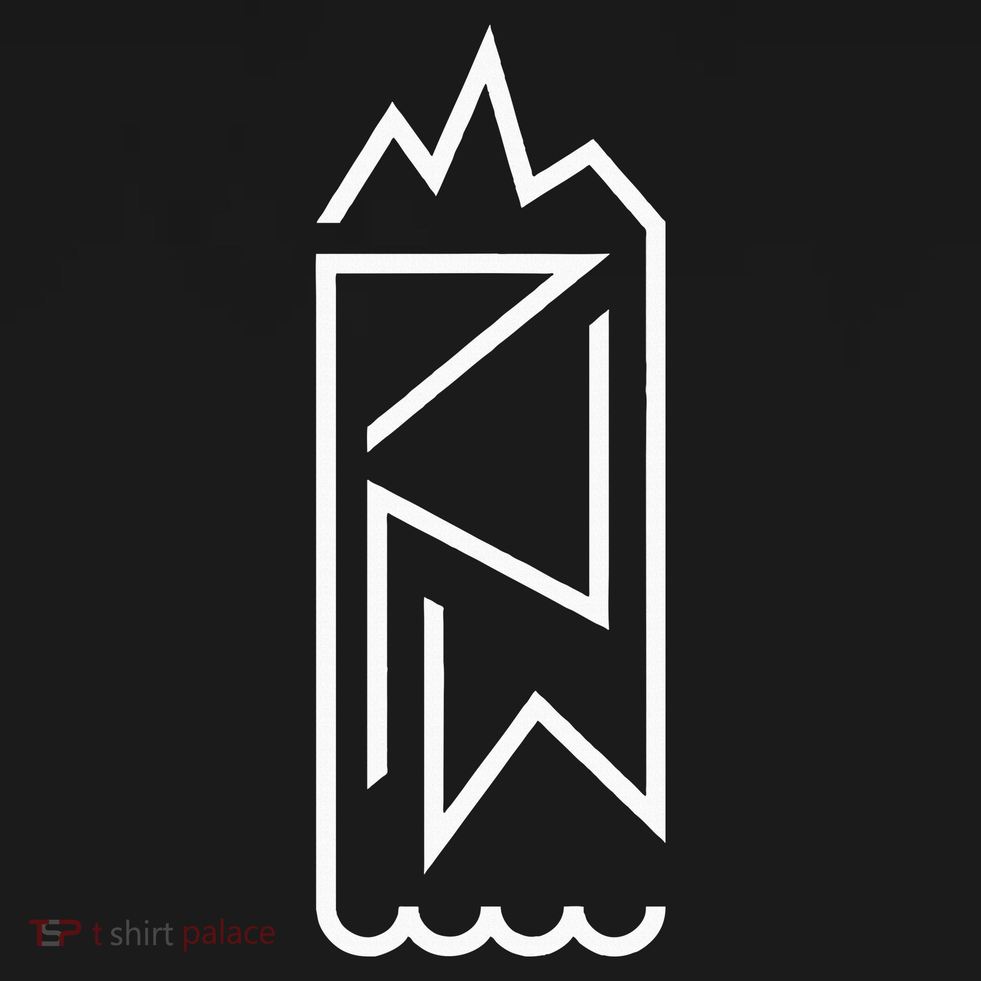 Pnw Earth And Water Minimal – Cascadia Pacific Northwest T-Shirt