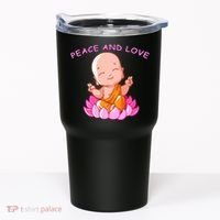 Peace And Love Buddha  Tumbler thumb 0