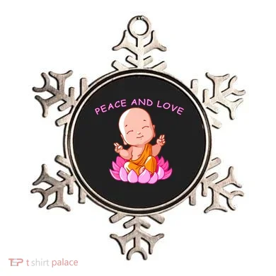 Peace And Love Buddha  Ornament