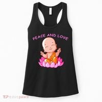 Peace And Love Buddha  Women's Tank Top thumb 0