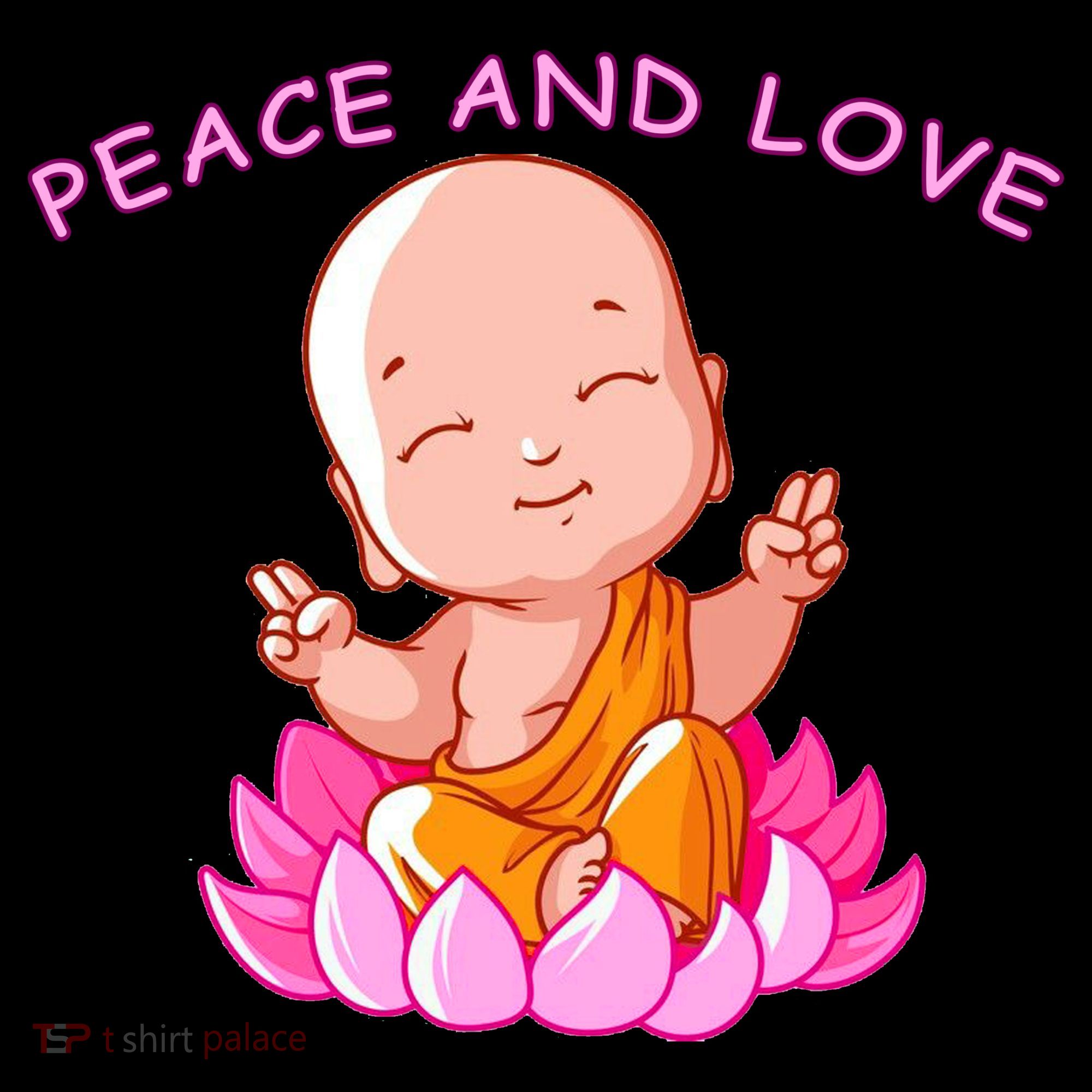 Peace And Love Buddha  Women's Tank Top