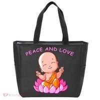 Peace And Love Buddha  Tote Bag thumb 0