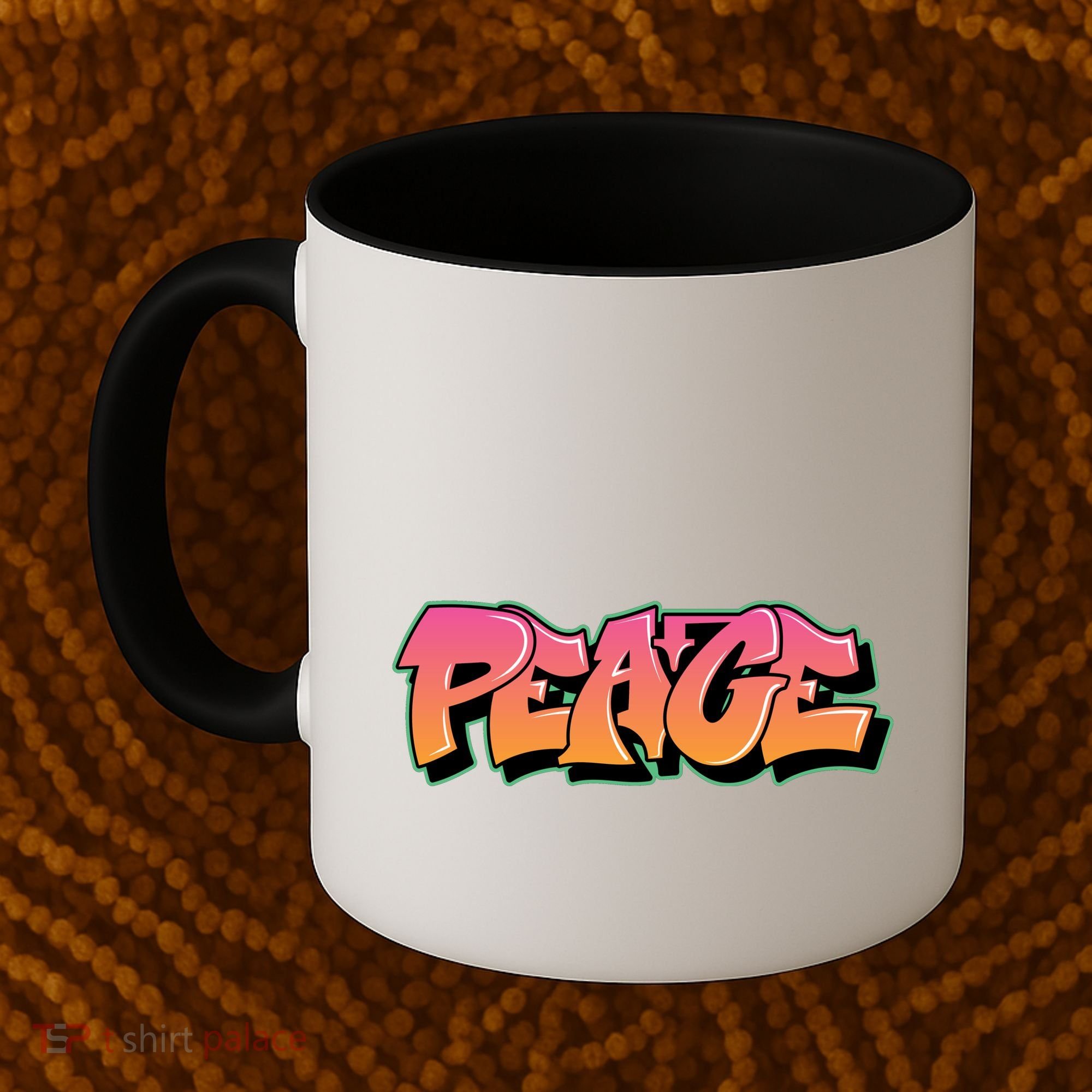 Peace Graffiti Sign Coffee Mug