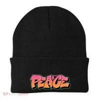 Peace Graffiti Sign Beanie thumb 0