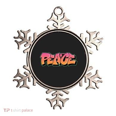 Peace Graffiti Sign Ornament