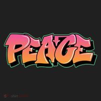 Peace Graffiti Sign Hat thumb 2