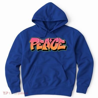 Peace Graffiti Sign Hoodie