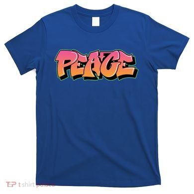 Peace Graffiti Sign T-Shirt