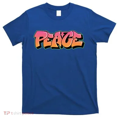 Peace Graffiti Sign T-Shirt