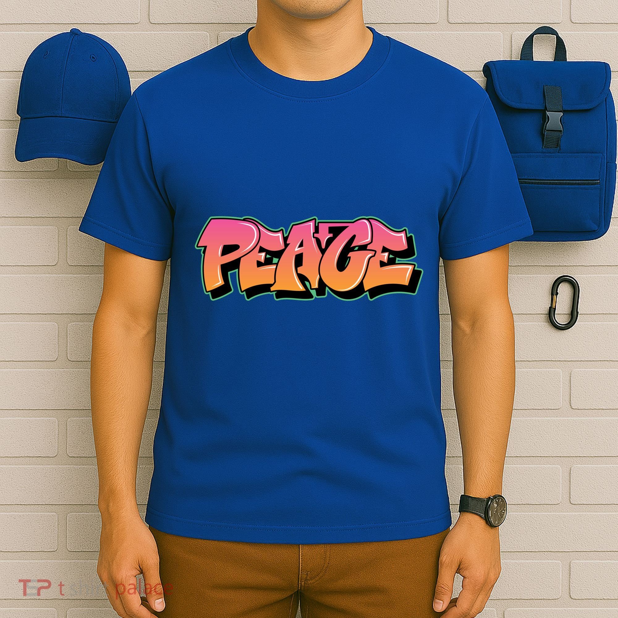 Peace Graffiti Sign T-Shirt