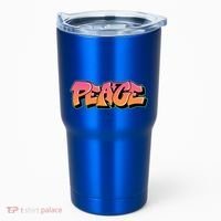 Peace Graffiti Sign Tumbler thumb 0