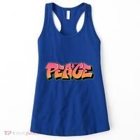 Peace Graffiti Sign Women's Tank Top thumb 0