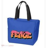Peace Graffiti Sign Tote Bag thumb 3