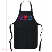 Peace Love Bernie Sanders 2020 Apron thumb 0
