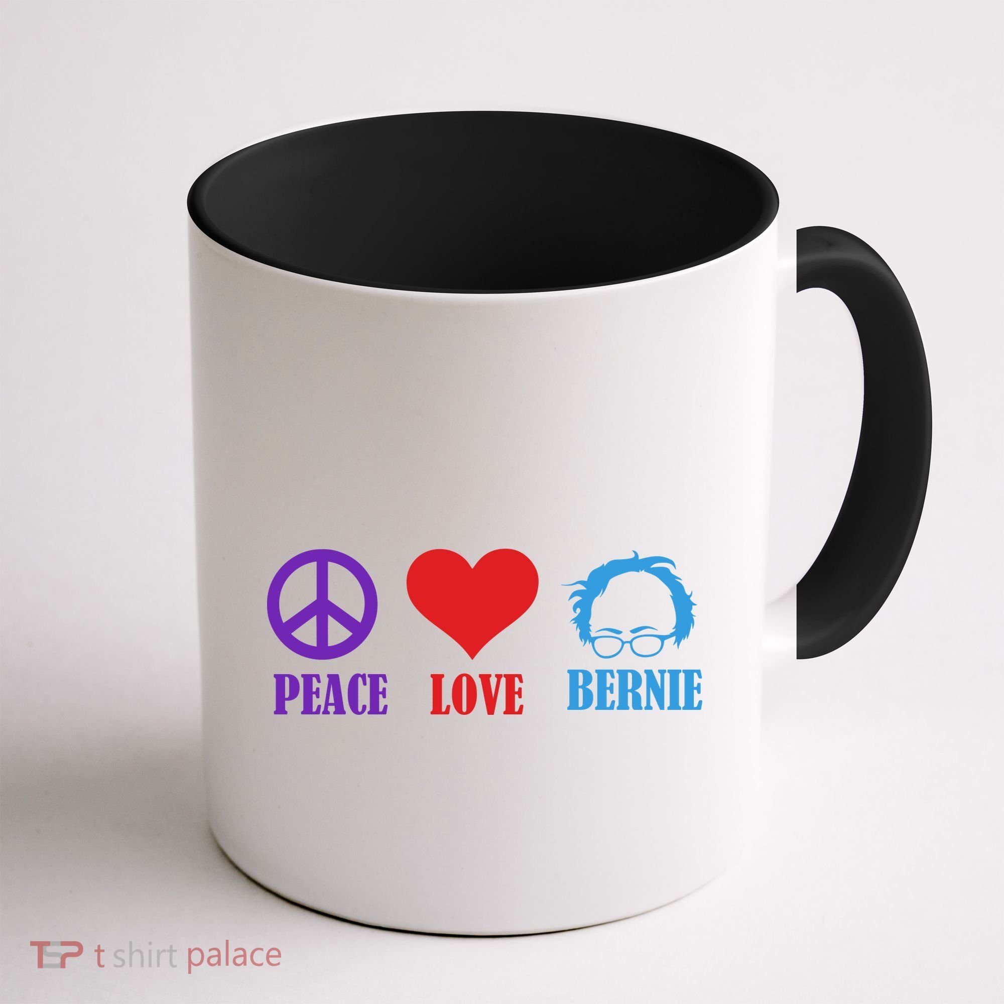 Peace Love Bernie Sanders 2020 Coffee Mug