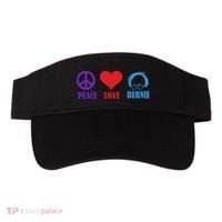 Peace Love Bernie Sanders 2020 Visor thumb 0