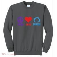 Peace Love Bernie Sanders 2020 Sweatshirt thumb 0